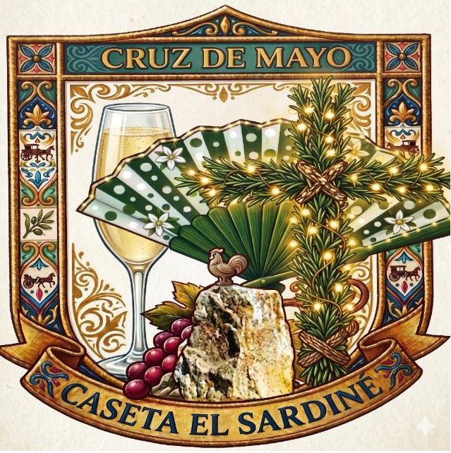 Logo Asociación Cruz de Mayo El Sardiné
